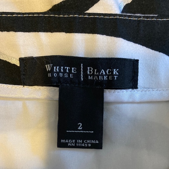 White House Black Market Skirt Size 2 Zebra‎ - Picture 2 of 6